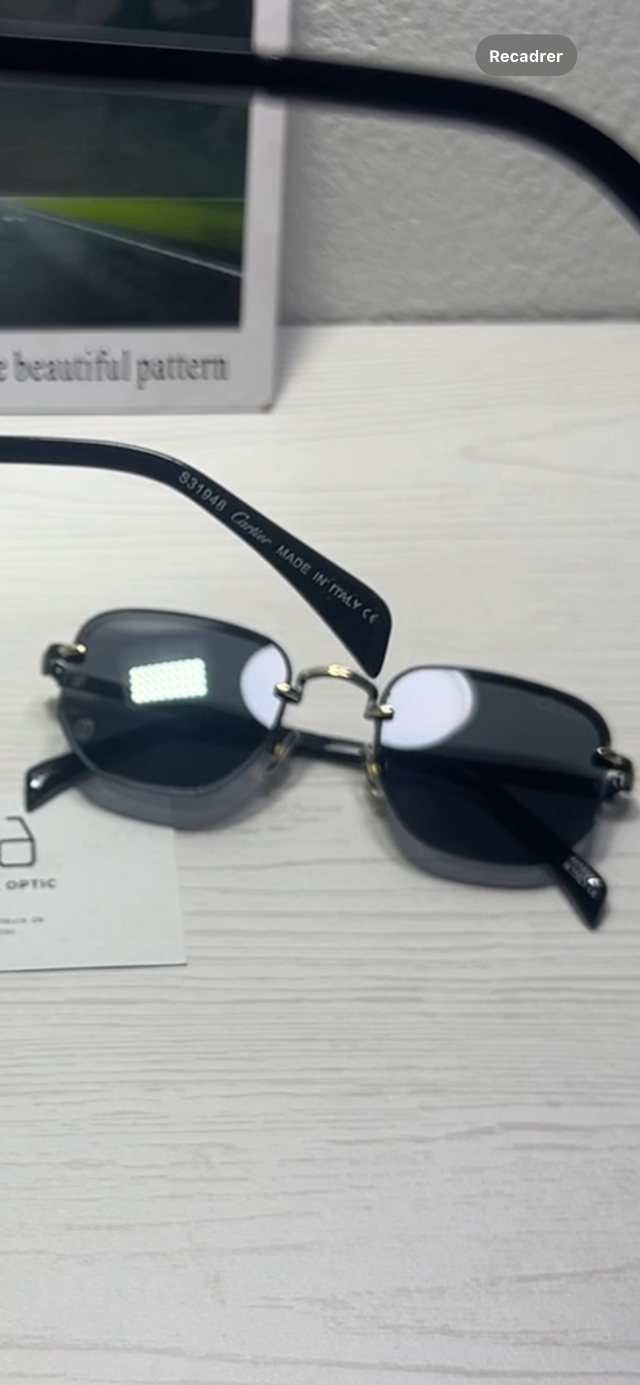 Lunettes Cartier unisexe